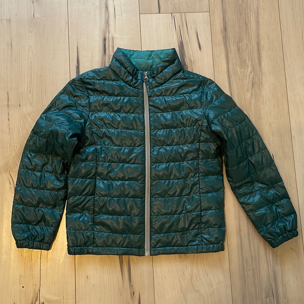 Uniqlo Green Light Puffer 130cm